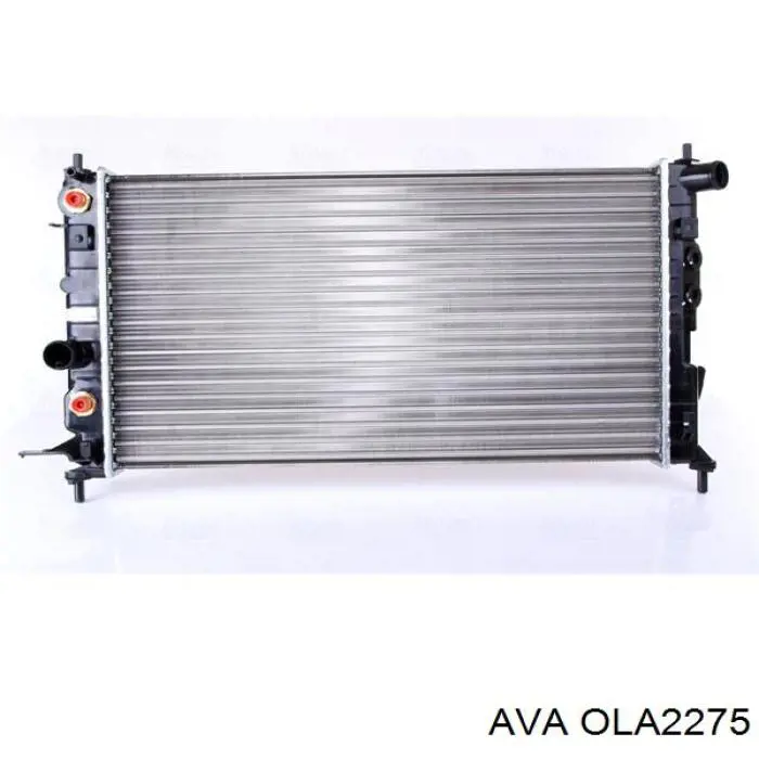 OLA2275 AVA радіатор охолодження двигуна