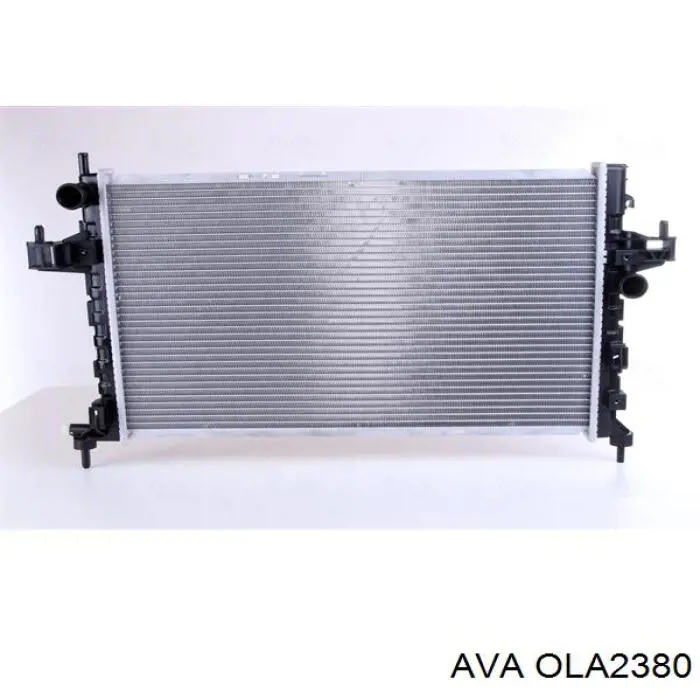 OLA2380 AVA радіатор охолодження двигуна