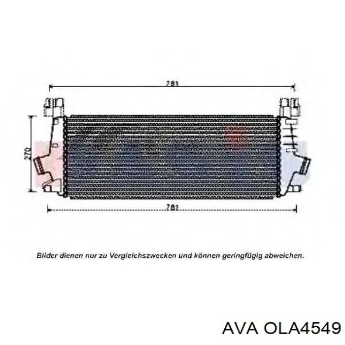Купити CI509000S Mahle Original Радіатор интеркуллера