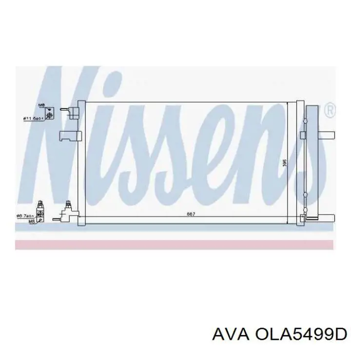 Конденсатор кондиціонера AVA OLA5499D ціна, від 83.00 USD
