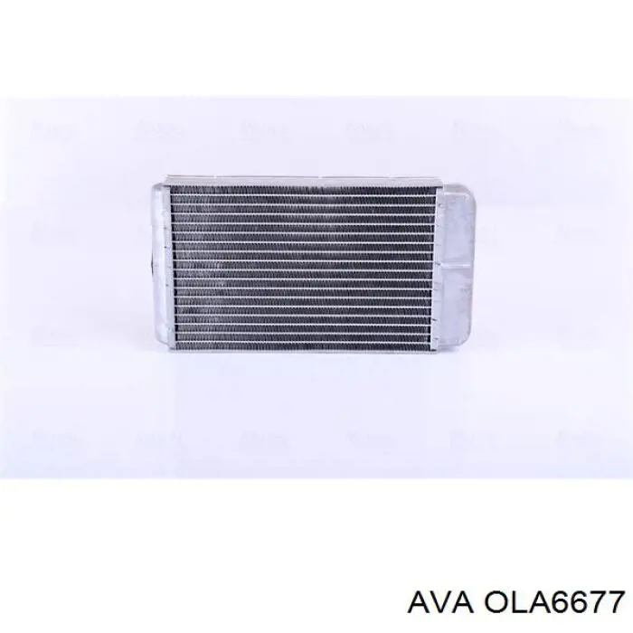 Радіатор пічки (обігрівача) AVA OLA6677 ціна, від 44.68 USD
