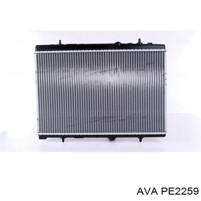 PE2259 AVA радіатор охолодження двигуна