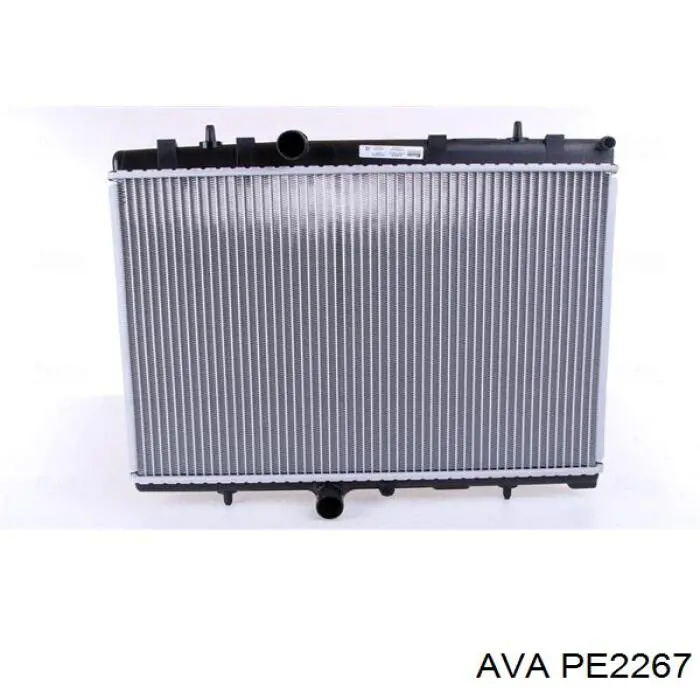 PE2267 AVA радіатор охолодження двигуна
