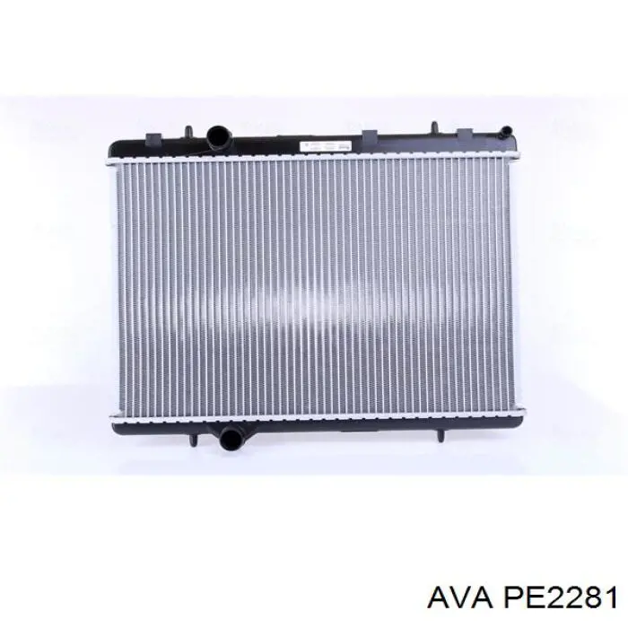 PE2281 AVA радіатор охолодження двигуна