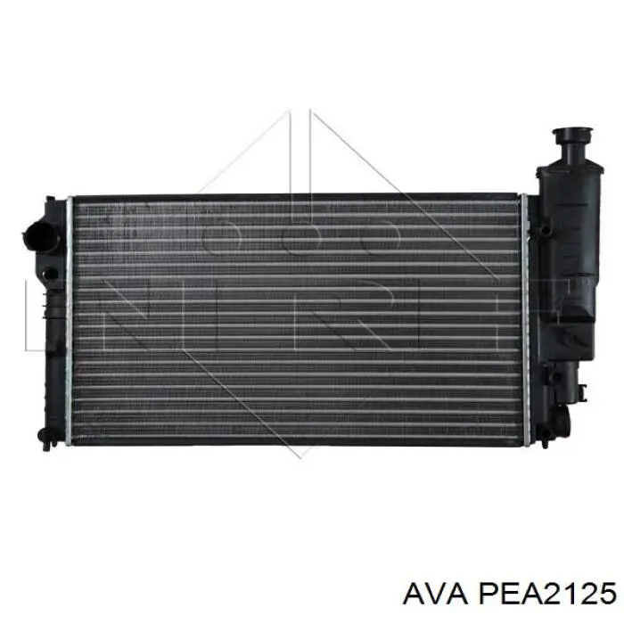 PEA2125 AVA Радіатор охолодження двигуна