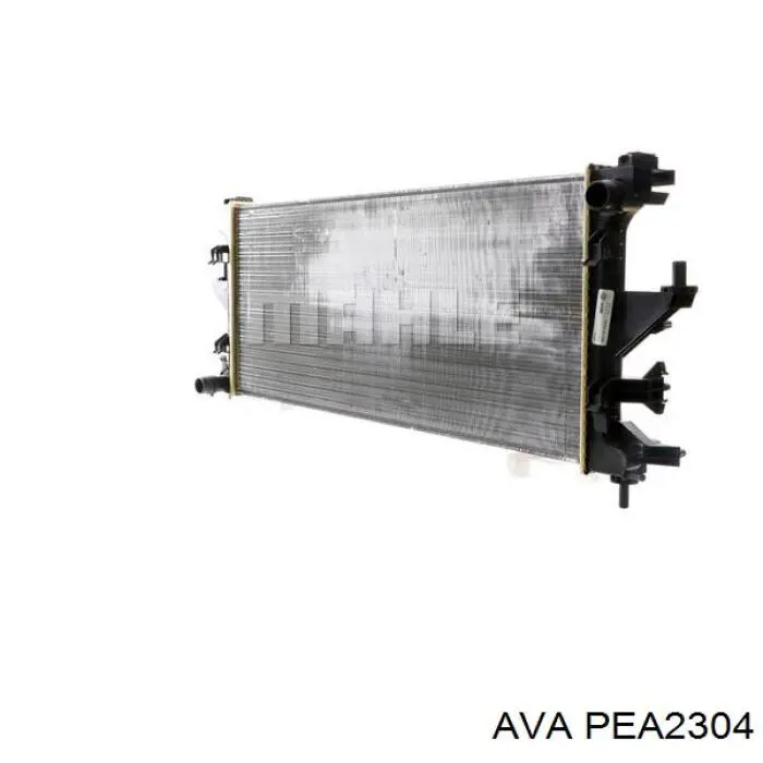 PEA2304 AVA радіатор охолодження двигуна