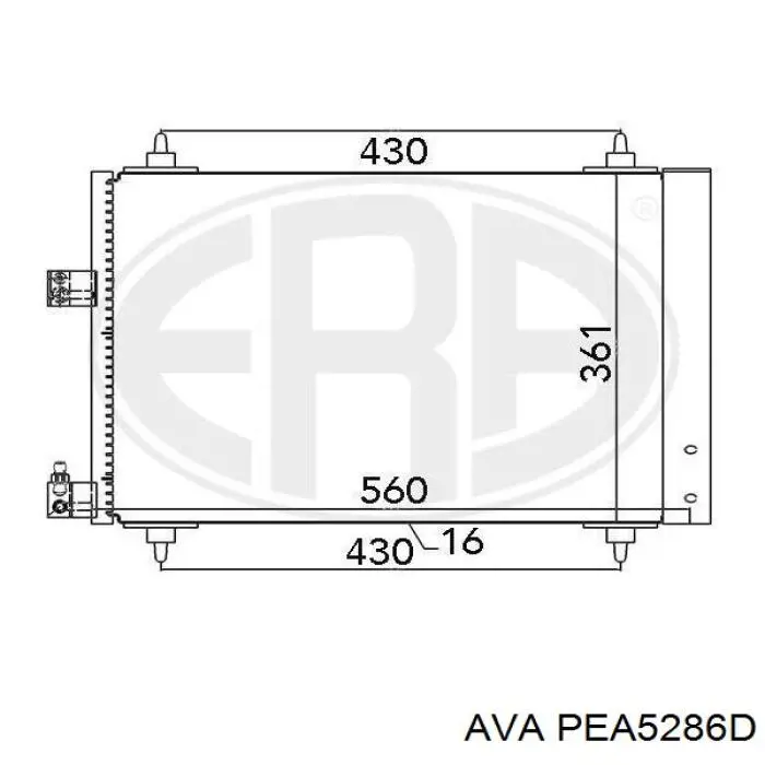 PEA5286D AVA Конденсатор