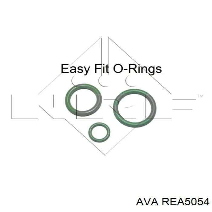 REA5054 AVA радіатор кондиціонера