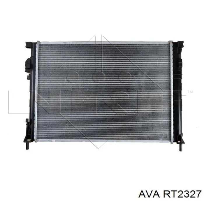 RT2327 AVA радіатор охолодження двигуна