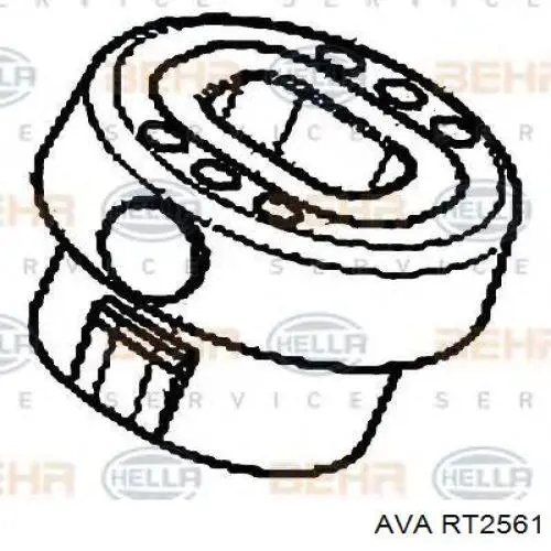 Купити RT2561 AVA Радіатор двигуна