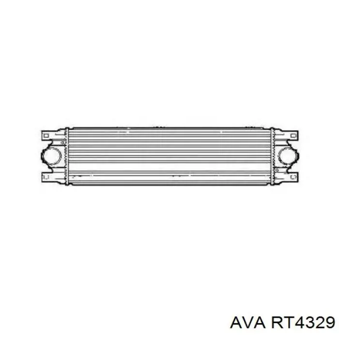 6095J81 Polcar радіатор интеркуллера