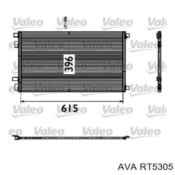 RT5305 AVA радіатор кондиціонера
