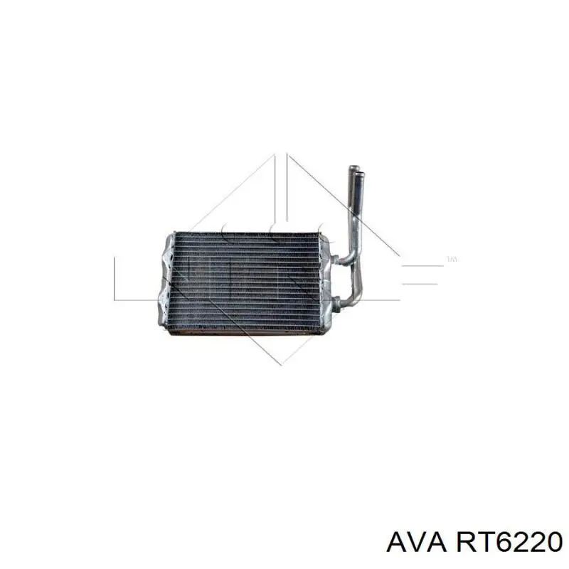 Радіатор пічки (обігрівача) AVA RT6220 ціна, від 29.05 USD