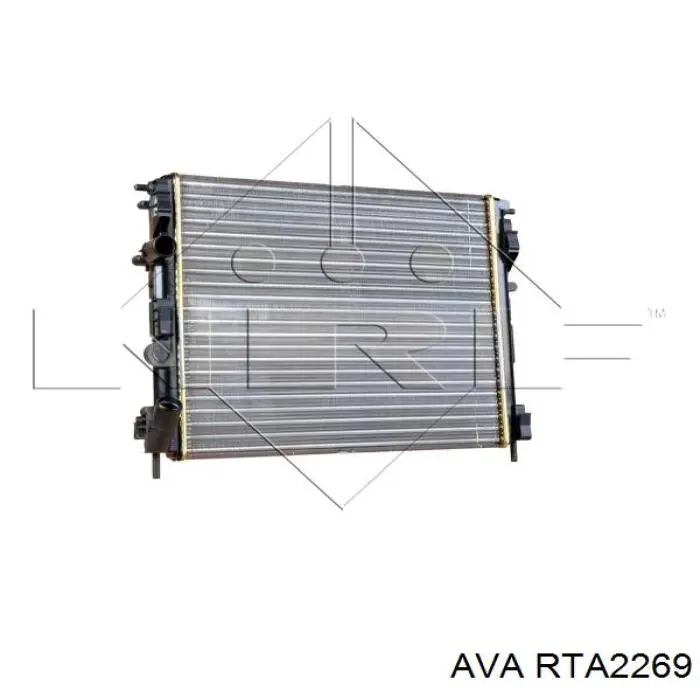 RTA2269 AVA радіатор охолодження двигуна