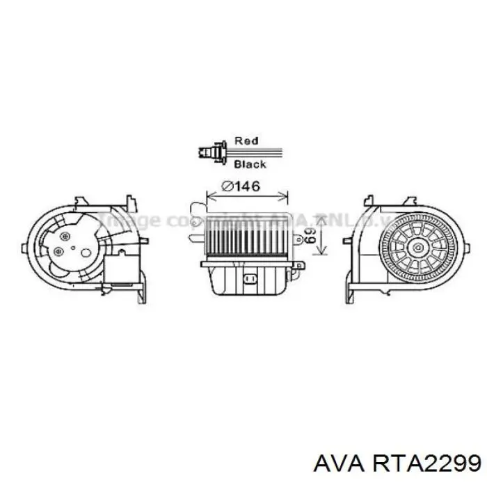 Радіатор 6095081 Polcar