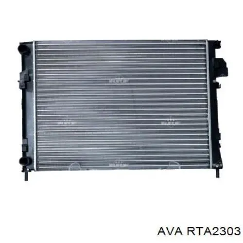 RTA2303 AVA радіатор охолодження двигуна