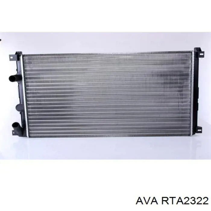 RTA2322 AVA радіатор охолодження двигуна