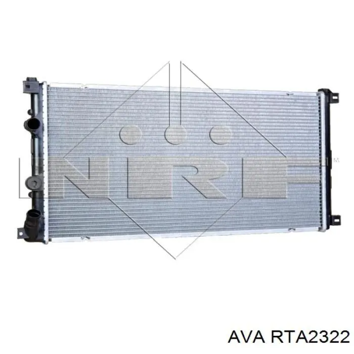 Купити RTA2322 AVA Радіатор двигуна