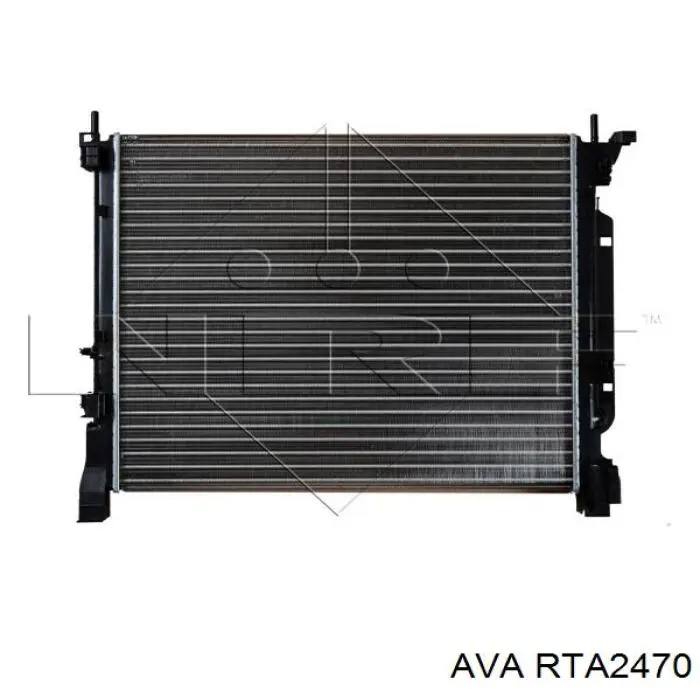 RTA2470 AVA радіатор охолодження двигуна