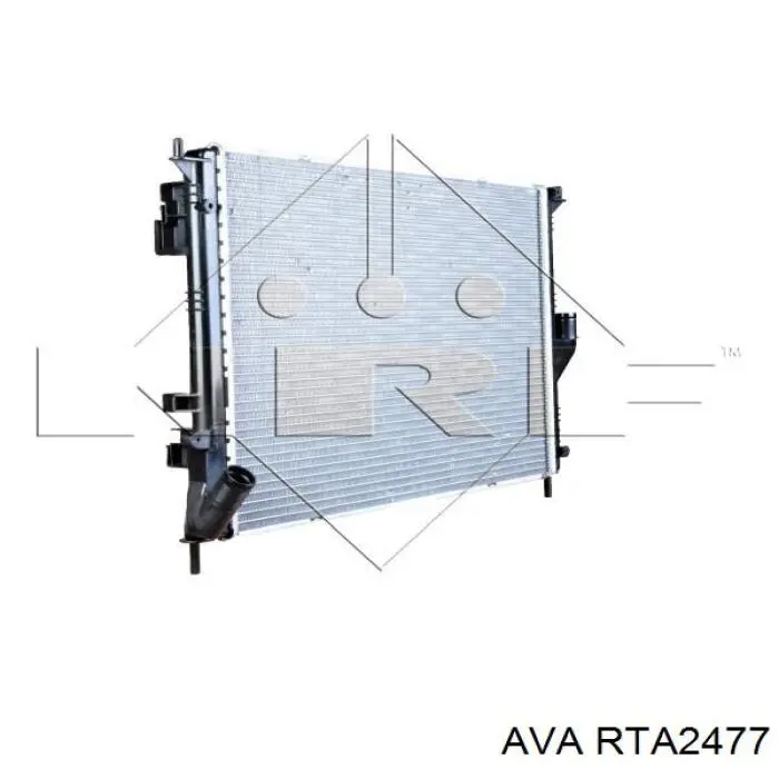 Радіатор основний AVA RTA2477 ціна, від 51.30 USD