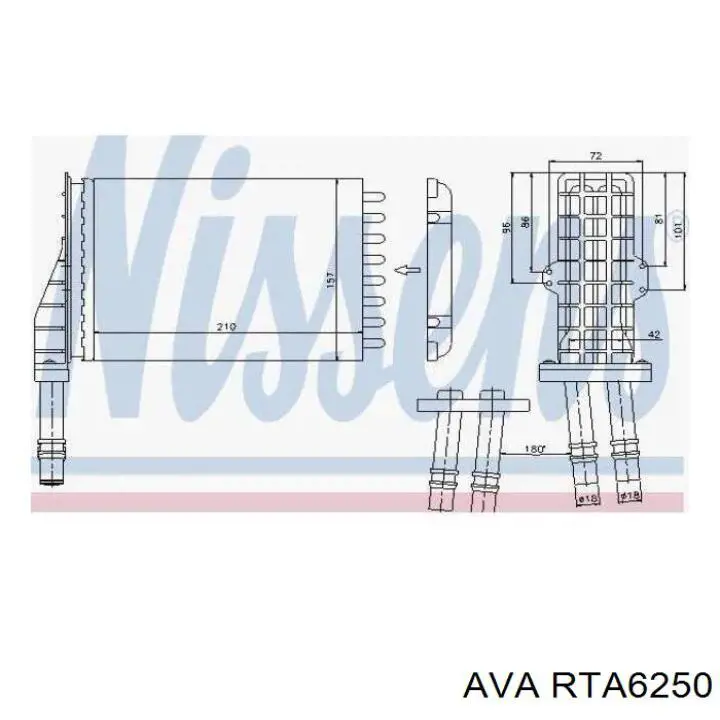 Радіатор пічки (обігрівача) Maxgear AC580537 ціна, від 28.49 USD
