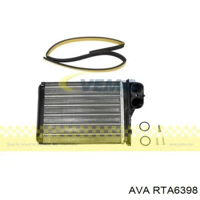 Радіатор пічки RTA6398 AVA