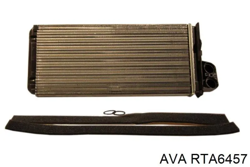 Радіатор пічки RTA6457 AVA