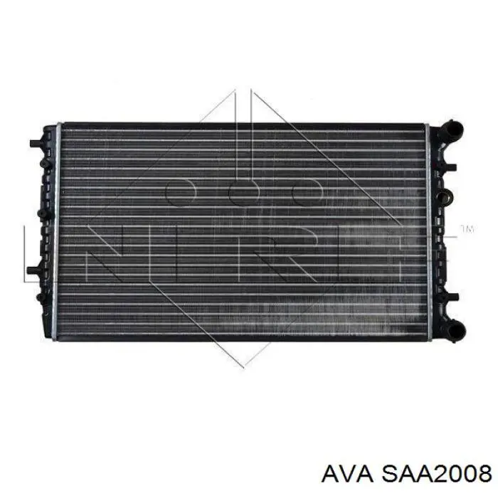 Купити SAA2008 AVA Радіатор двигуна