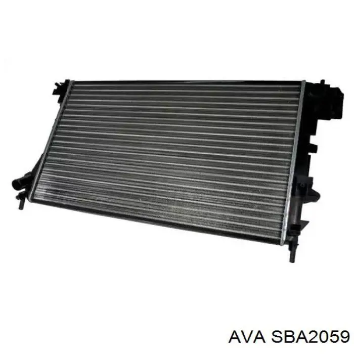 SBA2059 AVA радіатор охолодження двигуна