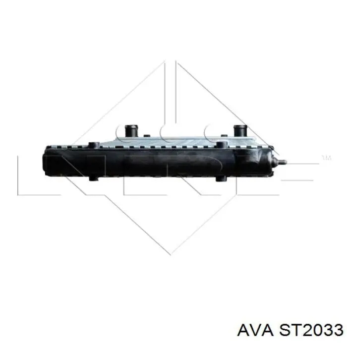 Радіатор охолодження двигуна 1L0121253R VAG