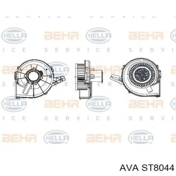 Двигун вентилятора пічки (обігрівача салону) AVA ST8044 ціна, від 44.36 USD