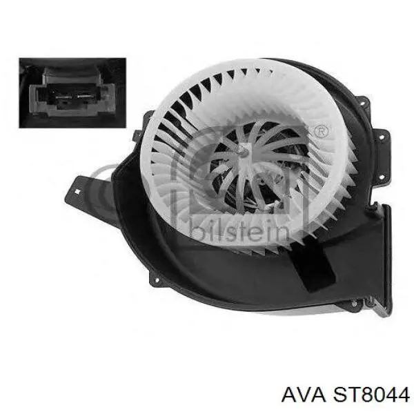 Двигун вентилятора пічки (обігрівача салону) AVA ST8044 ціна, від 44.36 USD
