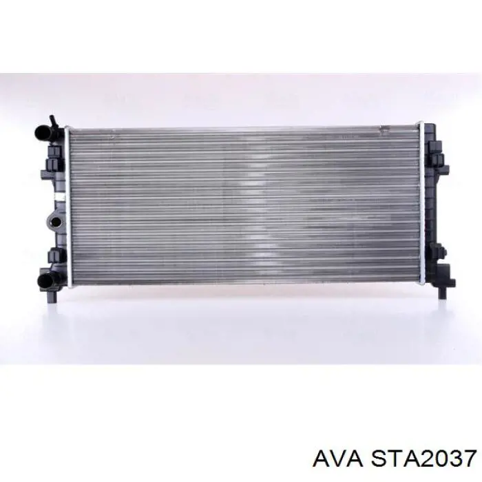 STA2037 AVA радіатор охолодження двигуна