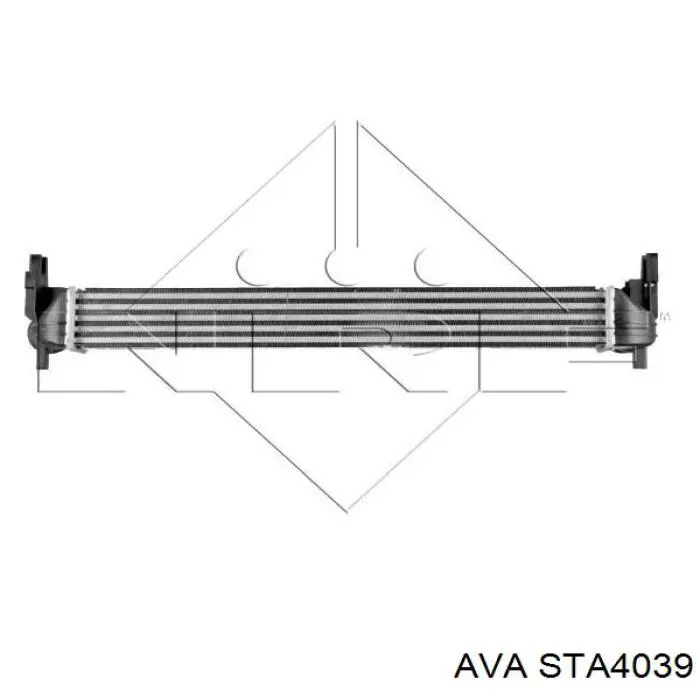 Система охолодження наддувочного повітря AVA STA4039 ціна, від 69.10 USD