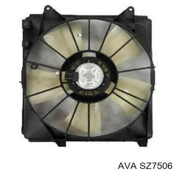 Вентилятор/крильчатка радіатора охолодження Suzuki SX4 (Сузукі SX4)