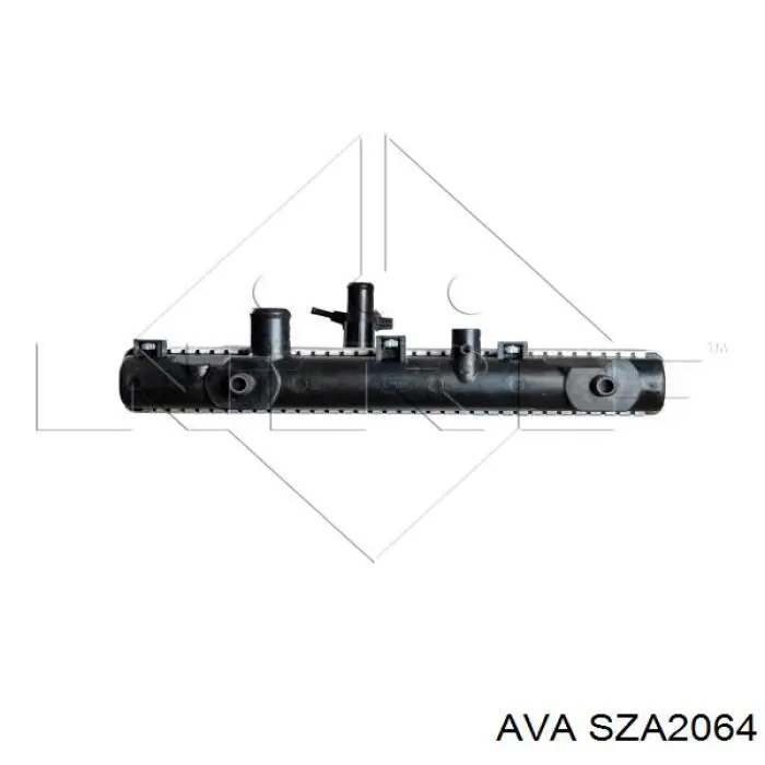 SZA2064 AVA радіатор охолодження двигуна