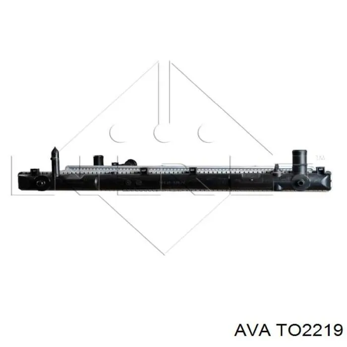 Купити TO2219 AVA Радіатор двигуна