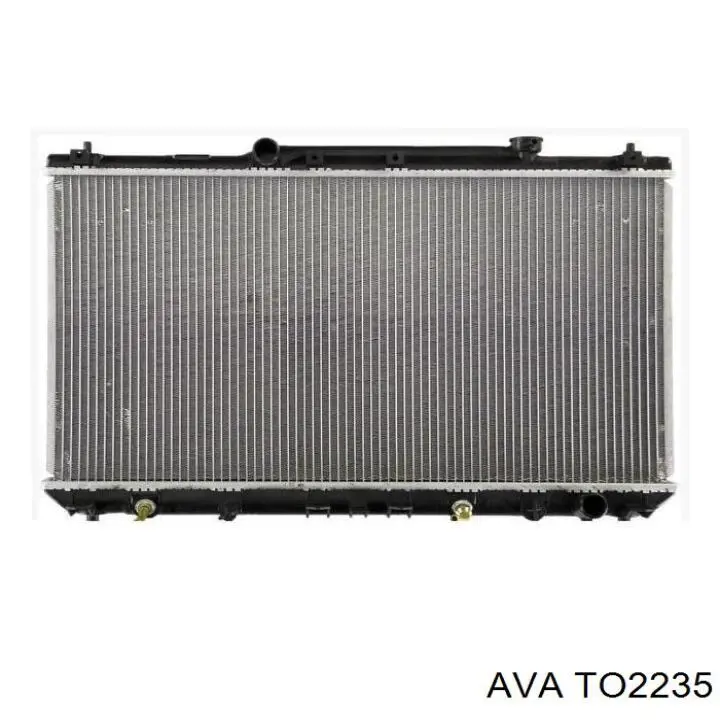 Купити TO2235 AVA Радіатор двигуна
