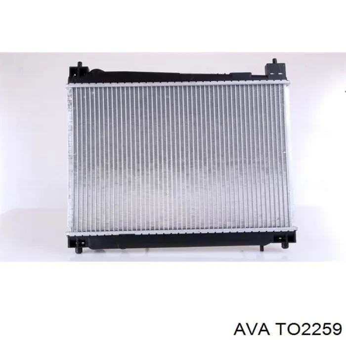 TO2259 AVA радіатор охолодження двигуна