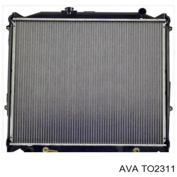 TO2311 AVA радіатор охолодження двигуна