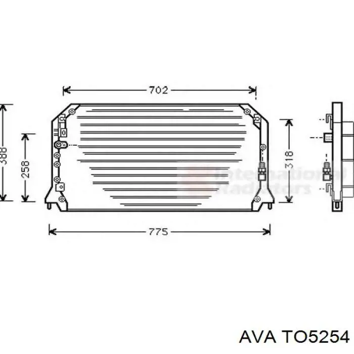 TO5254 AVA Конденсатор