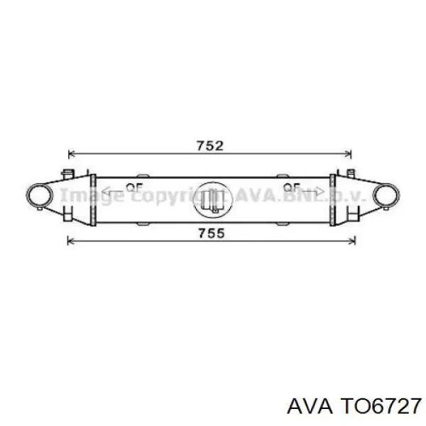 Радіатор пічки (обігрівача) Termal 1146808GS ціна, від 33.78 USD