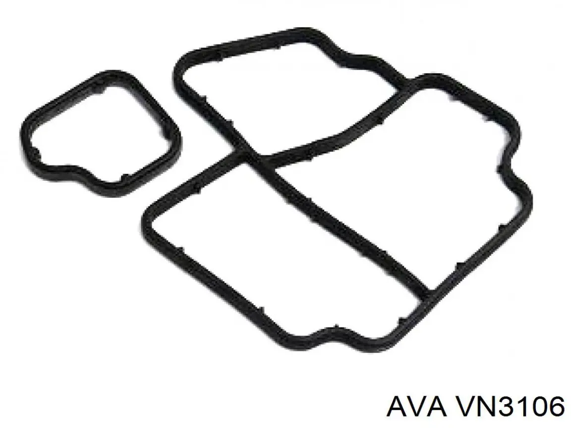 Купити VN3106 AVA Радіатор масляний (холодильник), під фільтром