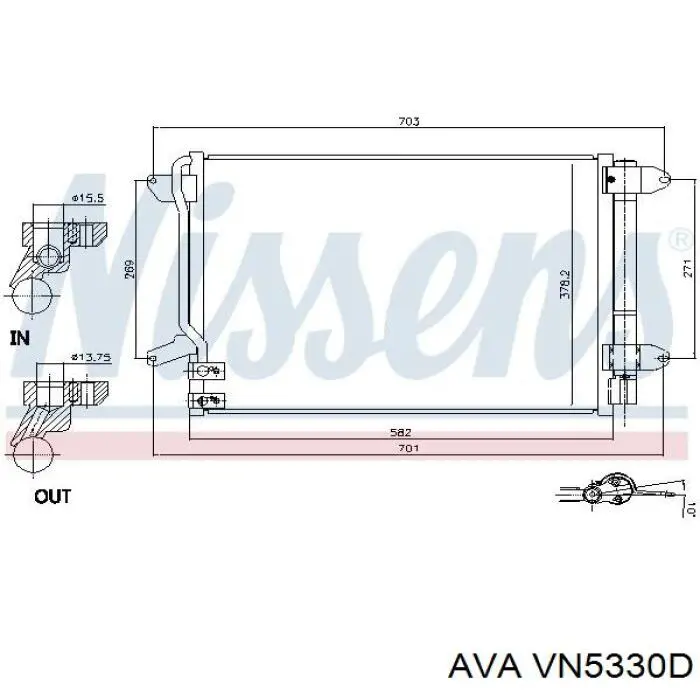 VN5330D AVA Конденсатор