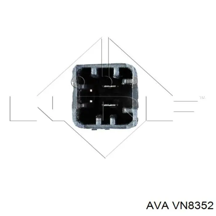 Двигун вентилятора пічки (обігрівача салону) AVA VN8352 ціна, від 42.62 USD