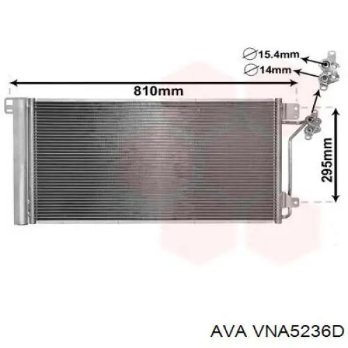 Конденсатор кондиціонера AVA VNA5236D ціна, від 88.19 USD