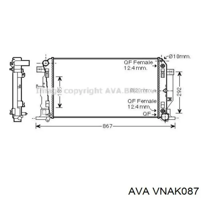 Насос кондиціонера AVA VNAK087