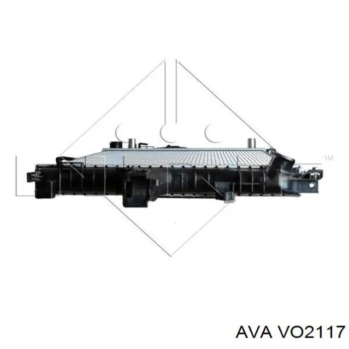 Радіатор охолодження двигуна VO2117 AVA