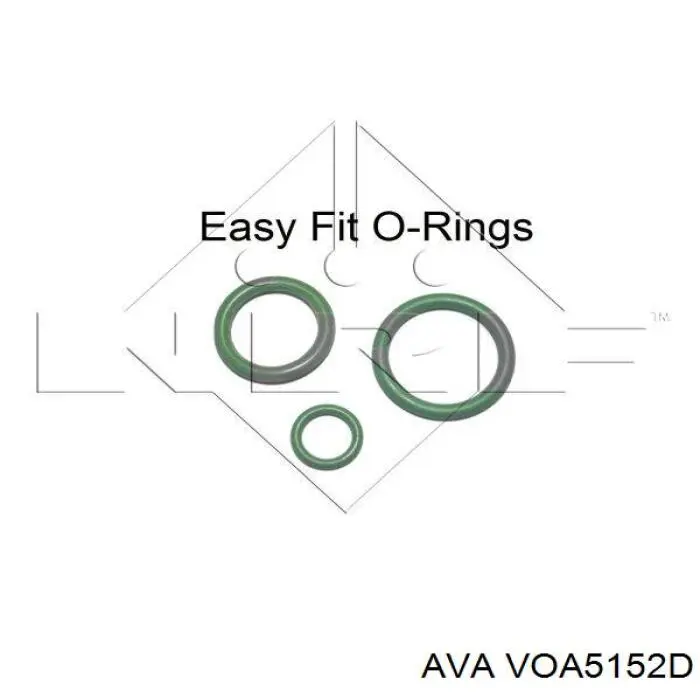 VOA5152D AVA радіатор кондиціонера