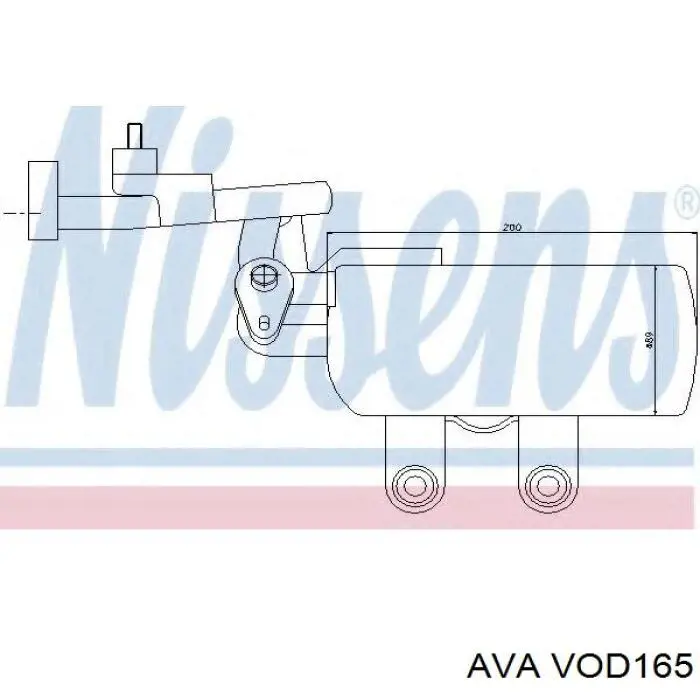 VOD165 AVA ресивер-осушувач кондиціонера